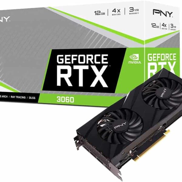 PNY GeForce RTX™ 3060 12GB Verto Dual Fan Graphics Card
