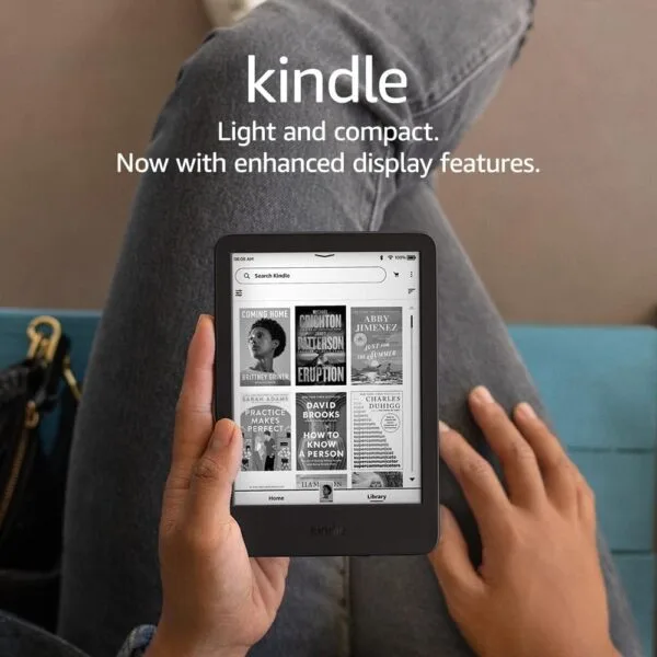 Amazon Kindle (16 GB) - Lightest and most compact Kindle