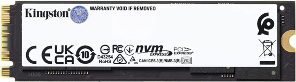 Kingston FURY Renegade 1TB PCIe Gen 4.0 NVMe M.2 Internal Gaming SSD