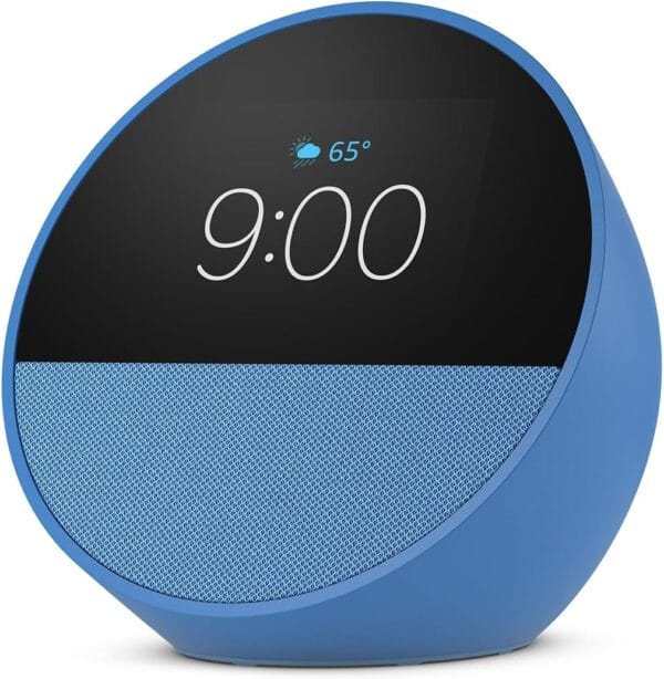Amazon Echo Spot (newest model) Smart alarm clock with Alexa