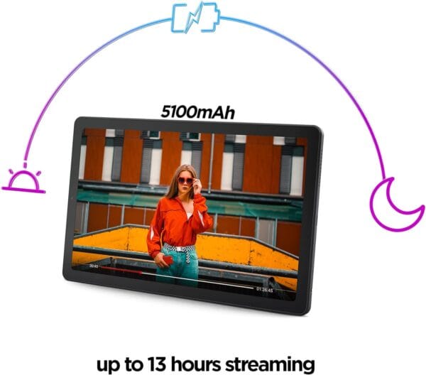 Lenovo Tab M9-2023 Folio Case Included - Gray