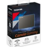 Toshiba Canvio Gaming 2TB Portable External Hard Drive USB 3.0, Black for PlayStation, Xbox, PC & Mac - HDTX120XK3AA