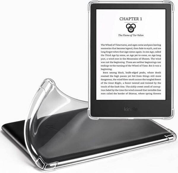 CoBak Clear Case for 6 Inch Kindle 2024 and 2022 Releases (11th Generation)