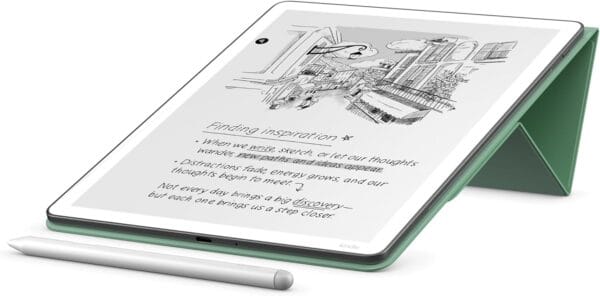 71AgfwyLOfL._AC_SL1500_.jpg Amazon Kindle Scribe 2025 Folio Cover with Magnetic Attach - Plant-Based Leather