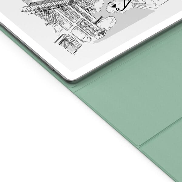 81GGMJ6962L._AC_SL1500_.jpg Amazon Kindle Scribe 2025 Folio Cover with Magnetic Attach - Plant-Based Leather