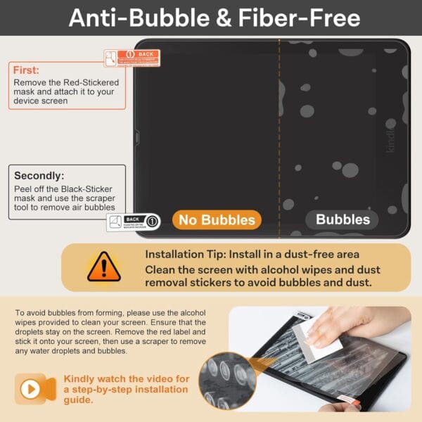 CoBak 3 Pack Anti-Glare Matte Screen Protector