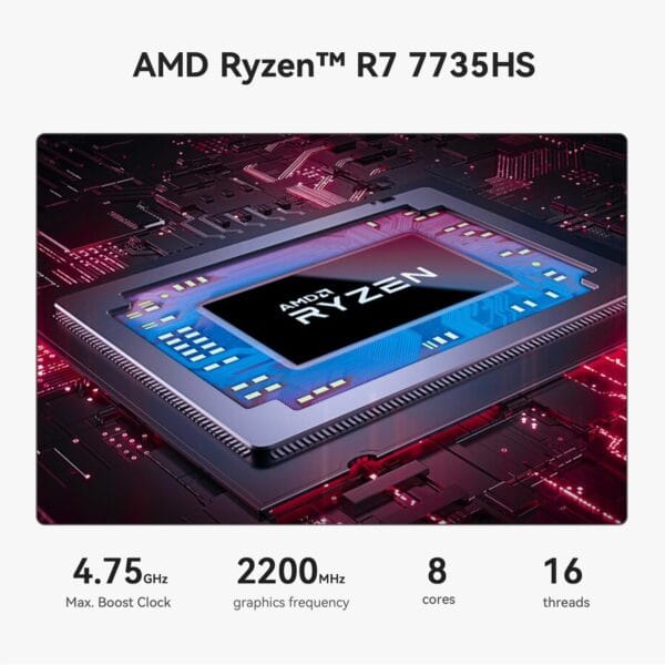 Beelink SER5 MAX Mini PC, AMD Ryzen 7 7735HS