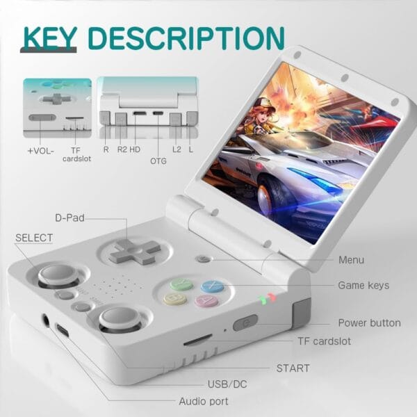 Miyoo Flip V2 Retro Handheld Gaming Console
