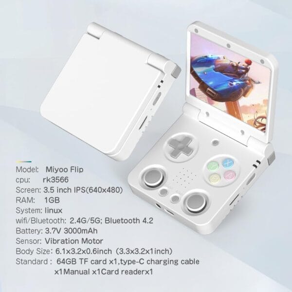 Miyoo Flip V2 Retro Handheld Gaming Console