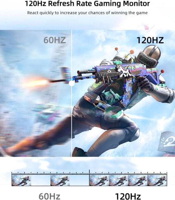 UPERFECT 18.5" 120HZ IPS display Portable Monitor